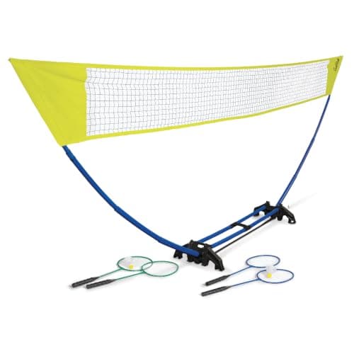 EastPoint Easy Setup Badminton Set, 15 ft Net