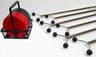 Allen Shuffleboard Family Set, 6 Cues and Regulation 6 in Discs