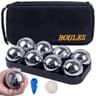 WodGod Petanque Set, 8 Stainless Steel Boules
