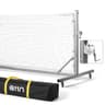 A11N Sports Pro Pickleball Net with Wheels and Hand Winch