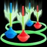 JOYIN Glow in the Dark Lawn Darts Game Set