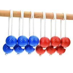 LONGKEY Ladder Ball Replacement Bolas, Real Golf Balls, 6 Pack