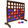GoSports 4 ft Wooden 4-in-a-Row Game Set