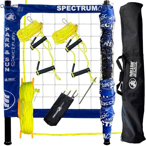Park & Sun Sports Spectrum Classic Portable Outdoor Volleyball Net System