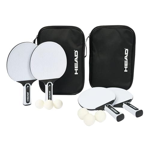 HEAD Rubberized Outdoor Table Tennis Paddle Set